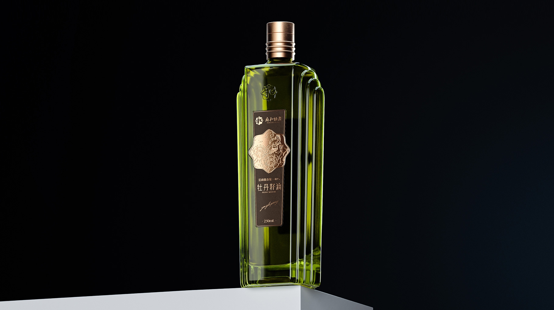 雍和牡丹 籽油包裝設(shè)計(jì)